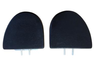 Freuding hard rubber armrests