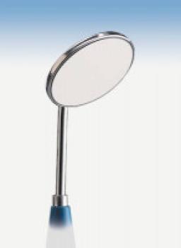 Mundspiegel Rhodium 22 mm DA36 12 Stück