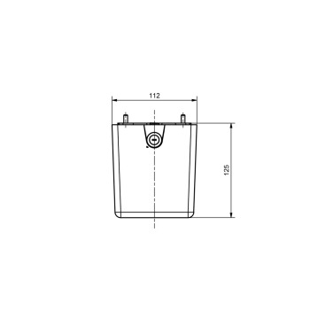 Hygienespender IT 1000 AW Euro-2 weiß inkl. Batterie-Set und Flaschenadapter Gesamtpaket