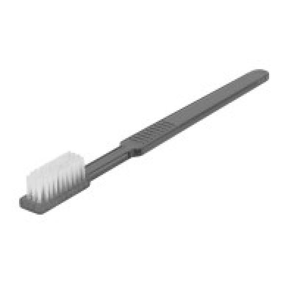 Disposable toothbrushes with toothpaste grey 100 pieces