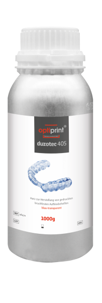 dentona optiprint durotec 405 – Bruchsicheres Schienenharz