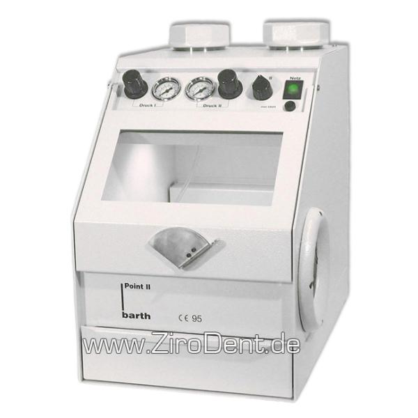 Point II Two-chamber fine blasting unit