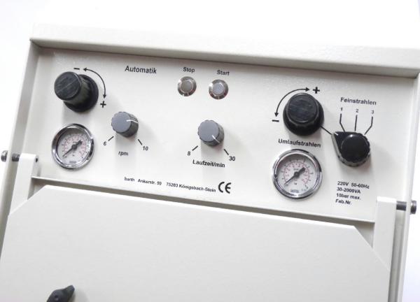 Uni 350 automatic blasting machine