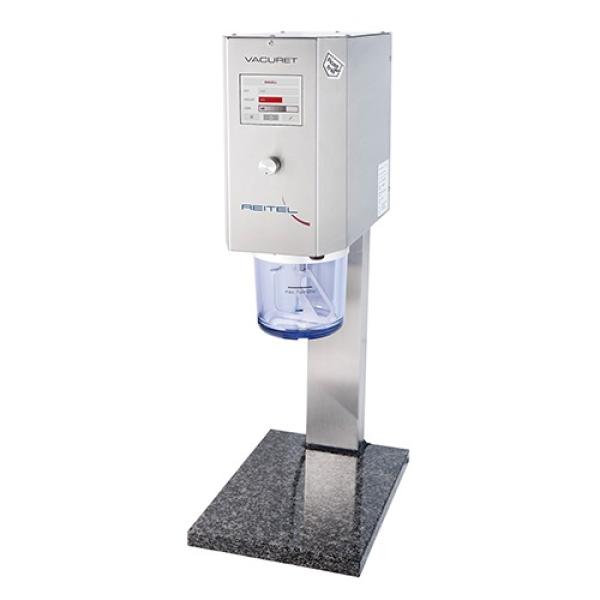 Reitel Vacuret Digit Stand in stainless steel and granite