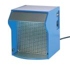 Extraction unit with activated carbon filter