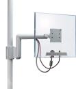 Monitor holder articulated arm long